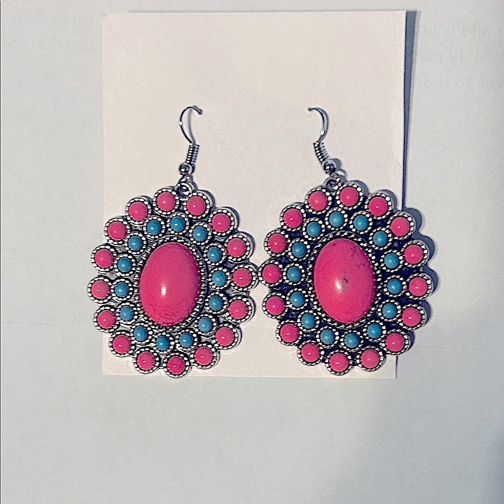 Paparazzi Earring Stone Solstice Pink
